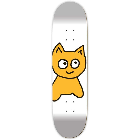 MEOW BIG CAT WHITE DECK 7.75 - Skateboard - Decks