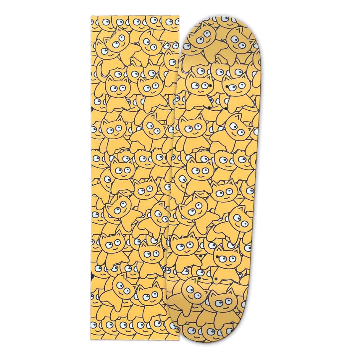 Meow Sticker Pie OG Grip Tape 9in - Skateboard - Griptape