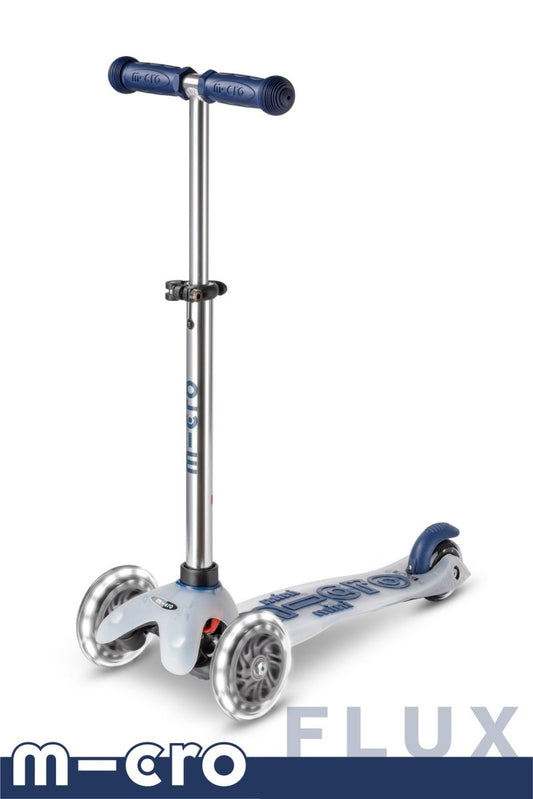 Micro Mini LED Navy Flux Scooter - 