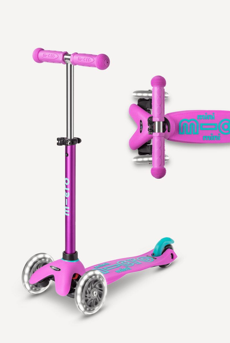 Mini Deluxe LED - Lavender Scooter - 
