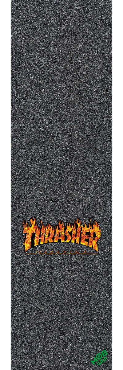 Mob Thrasher Real Flame (Small) Grip 9" - Skateboard - Griptape