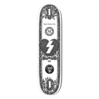 Mystery MYD132 Original Dollar - 8.75 Deck - Skateboard - Decks