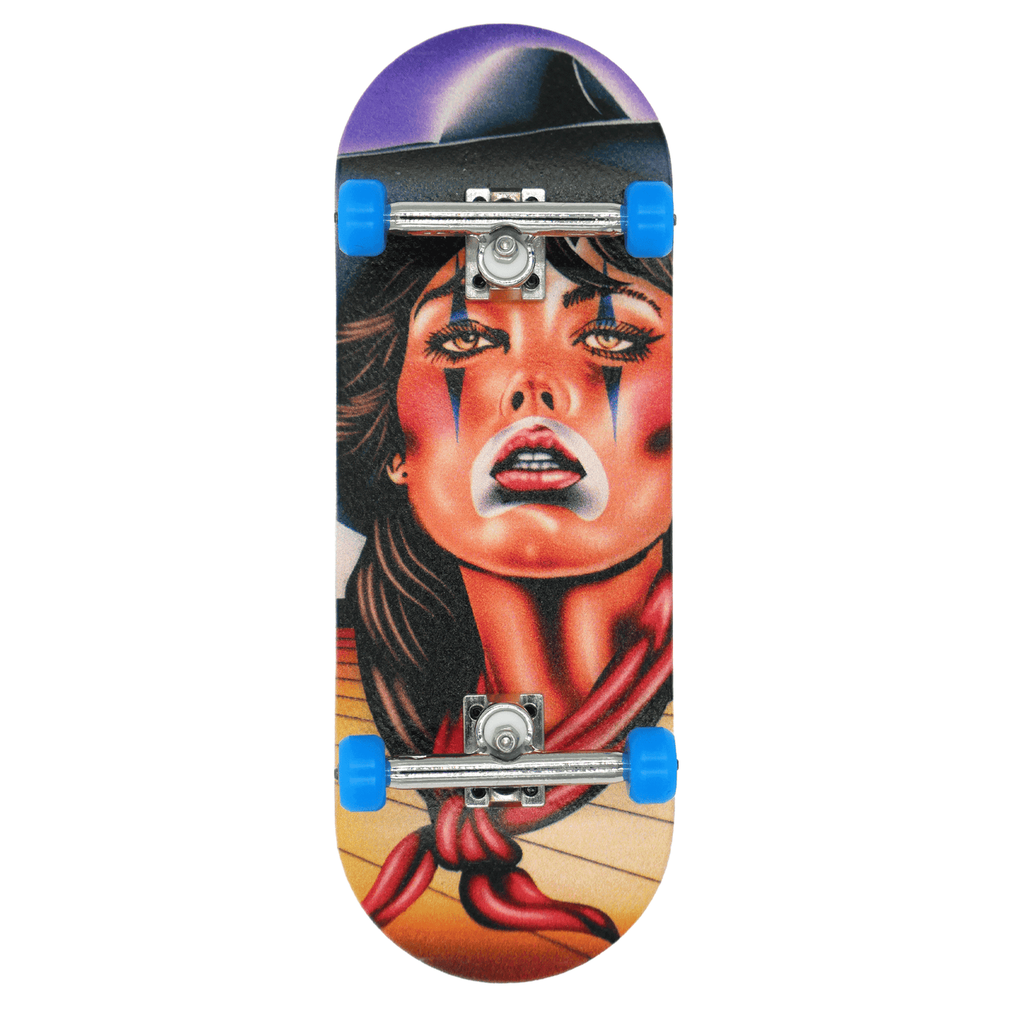 Slushcult x Samborghini Rodeo Clown 34mm Fingerboard Complete