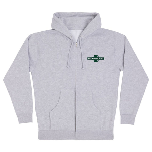 OGBC Legacy Zip Hoodie Grey Mens Independent - 