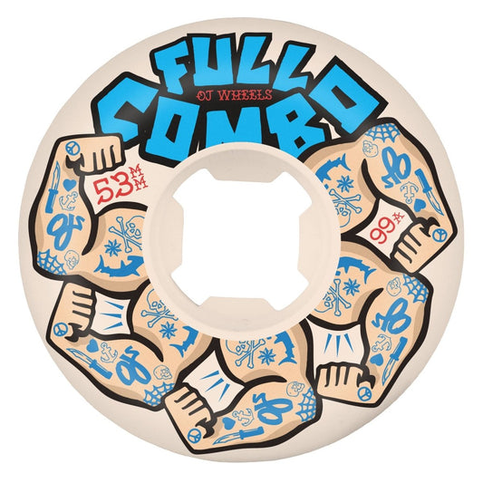 OJ 53mm Team Elite 99a Full Combo Skateboard Wheels - Skateboard - Wheels