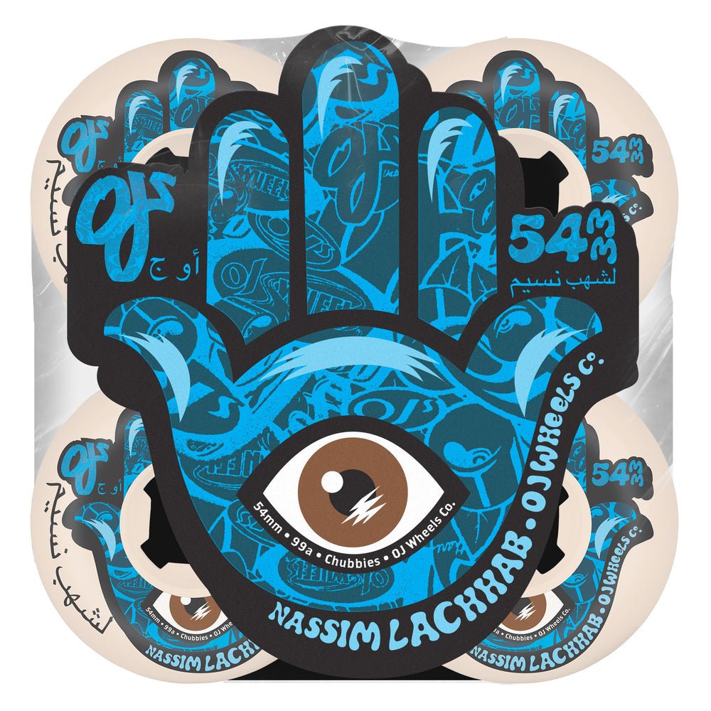 OJ 54mm Nassim Lachhab 99a Elite Chubbies Skateboard Wheels - Skateboard - Wheels