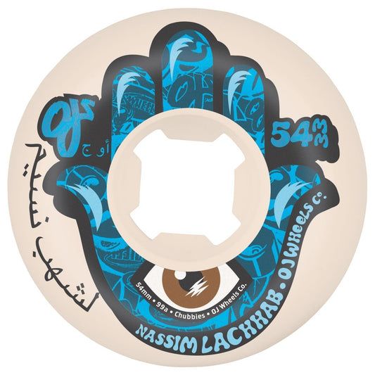 OJ 54mm Nassim Lachhab 99a Elite Chubbies Skateboard Wheels - Skateboard - Wheels