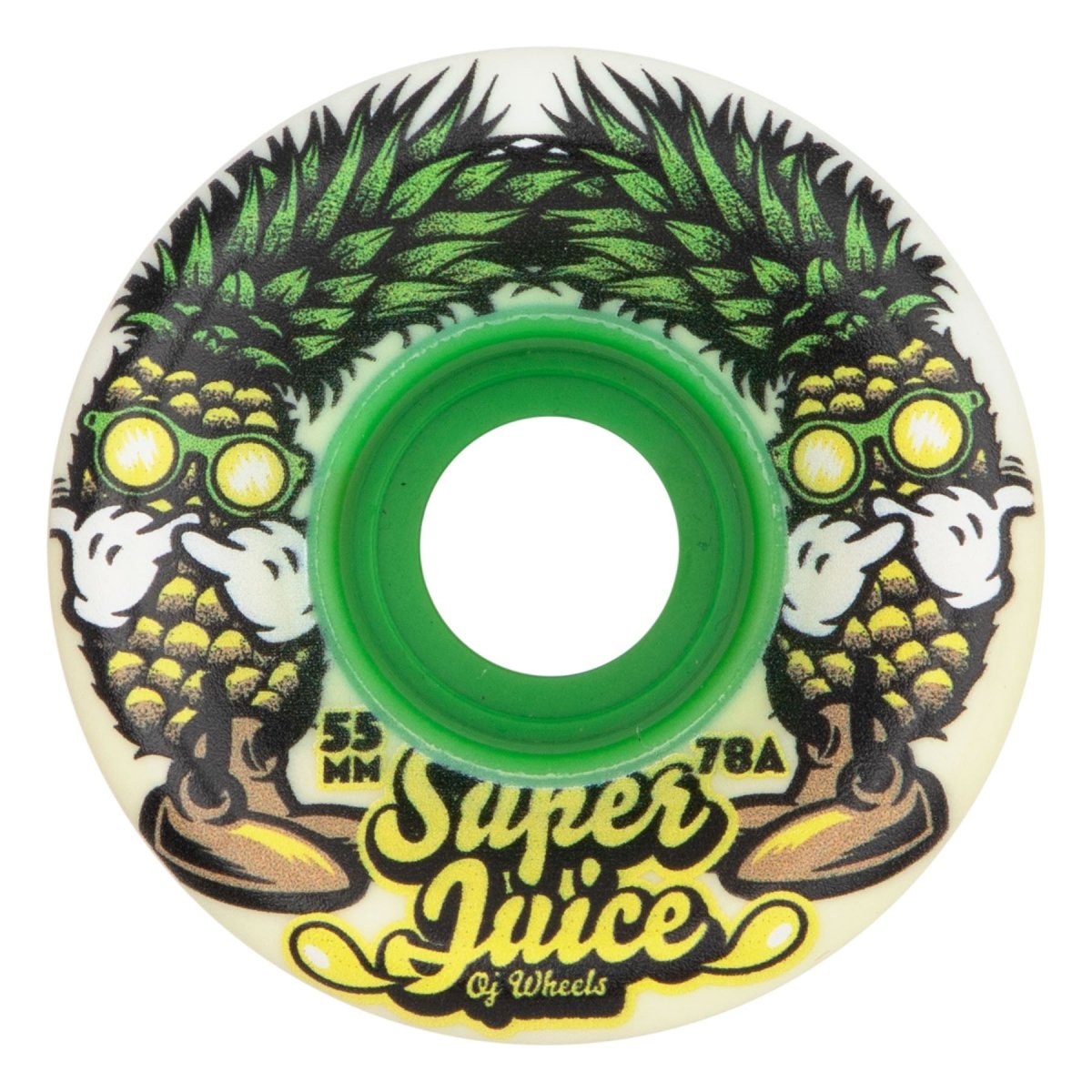 OJ 78a Mini Super Juice 55mm (Pina Colada) - Skateboard - Wheels