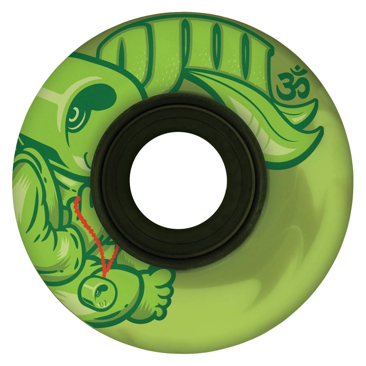 OJ 78a Mini Super Juice 60mm Cru - Zen (Emerald Marble Swirl) - Skateboard - Wheels