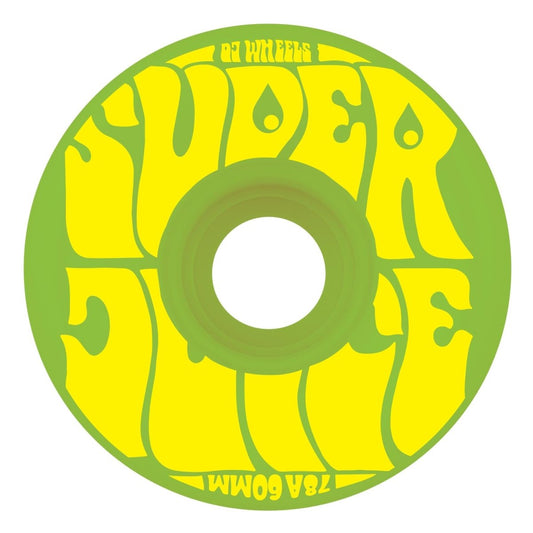 OJ 78a Super Juice 60mm (Green/Yellow) - Skateboard - Wheels