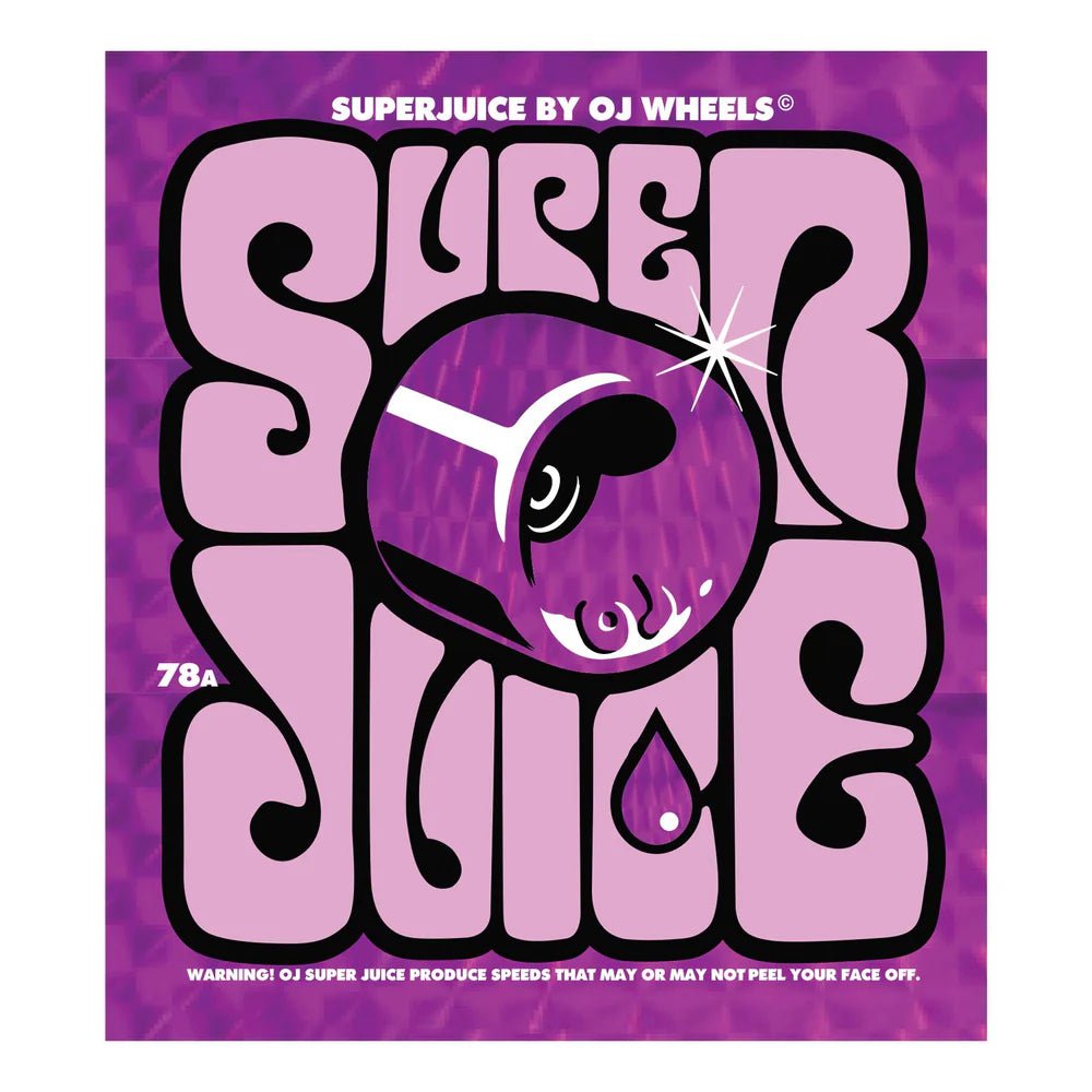 OJ 78a Super Juice 60mm (Trans Purple) - Skateboard - Wheels
