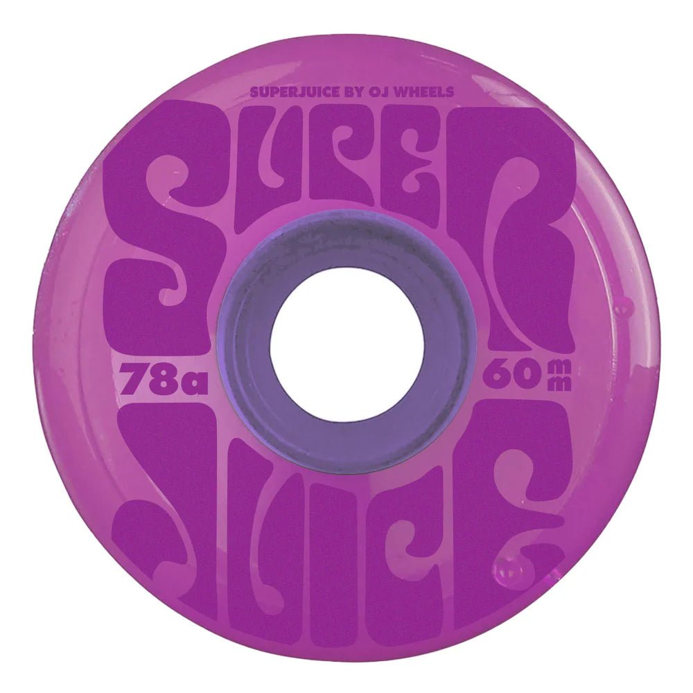 OJ 78a Super Juice 60mm (Trans Purple) - Skateboard - Wheels
