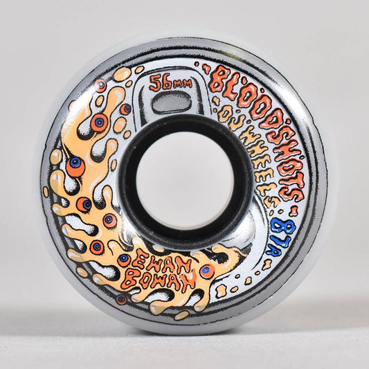 OJ 87a Keyframe Bowman Bloodshots 56mm (Grey) - Skateboard - Wheels