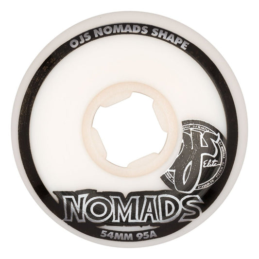 OJ 95a Elite Nomads 54mm (White) - Skateboard - Wheels