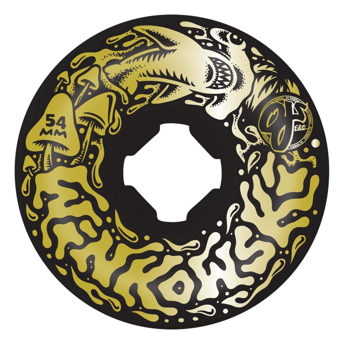 OJ 95a Winkowski Gold Dope Planet Elite 54mm - Skateboard - Wheels