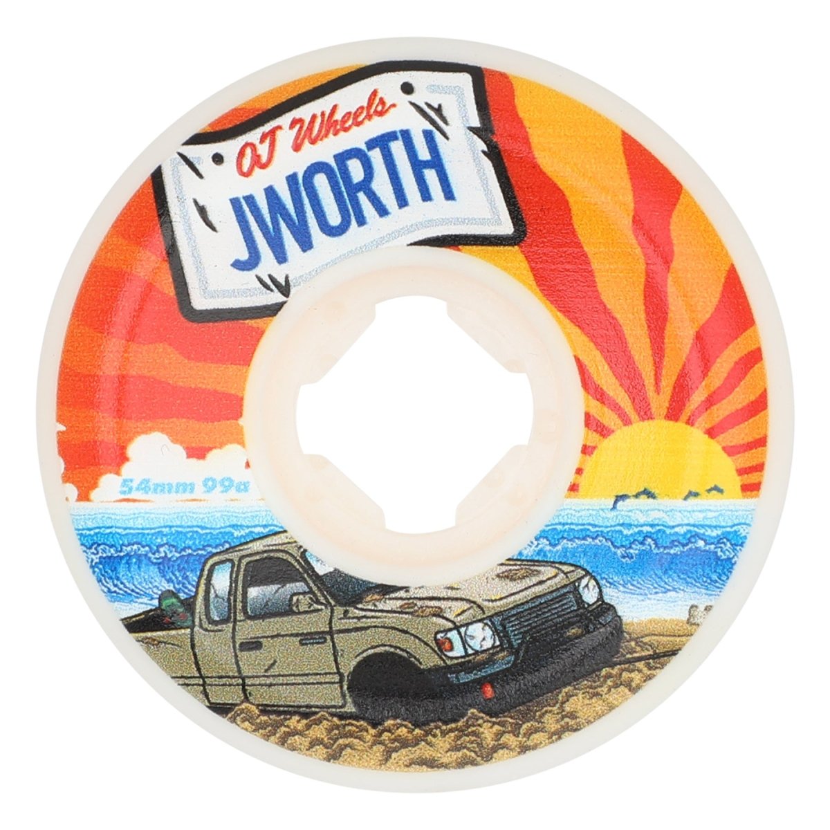 OJ 99a Elite Hardline John Worthington 54mm - Skateboard - Wheels