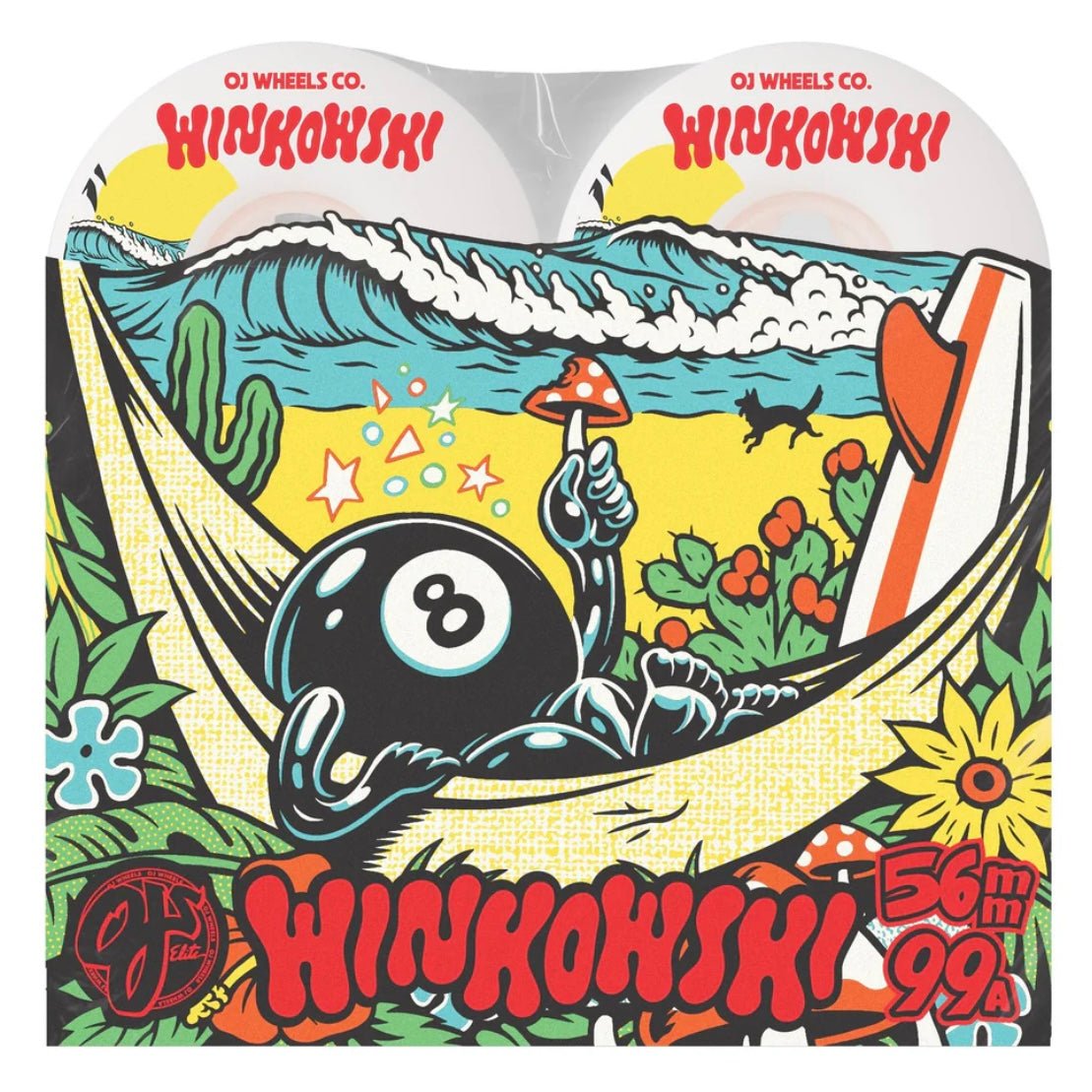 OJ 99a Erick Winkowski Mushroom Elite 56mm - Skateboard - Wheels