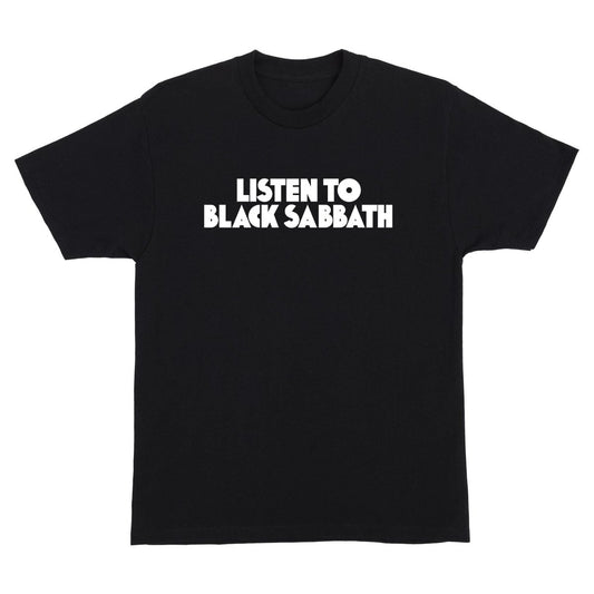 OJ Listen to Black Sabbath T-Shirt Black - 