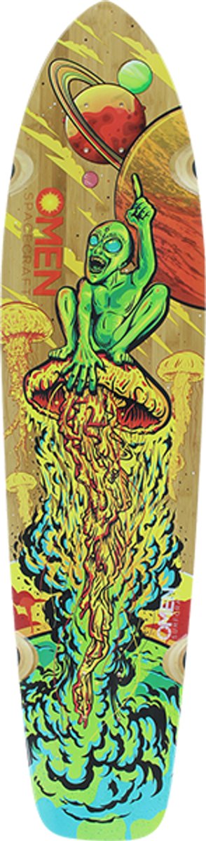 OMEN JELLY RIDER DECK 9.5"X41.5" - Longboard - Decks