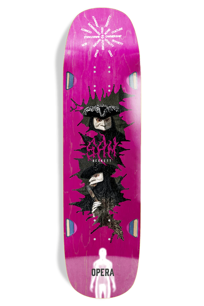 Opera Sam Beckett Watching Deck 8.75" - Skateboard - Decks