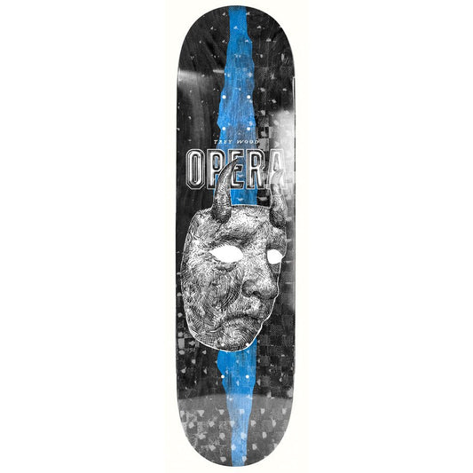 Opera Trey Wood Horns 8.25" EX7 Deck - Skateboard - Decks