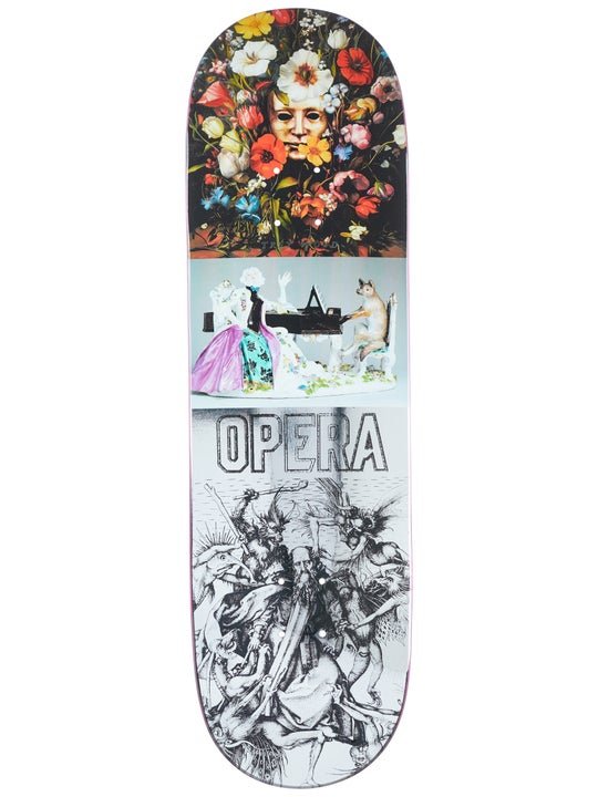 Opera Trey Wood Still Life 8.25" EX7 Deck - Skateboard - Decks