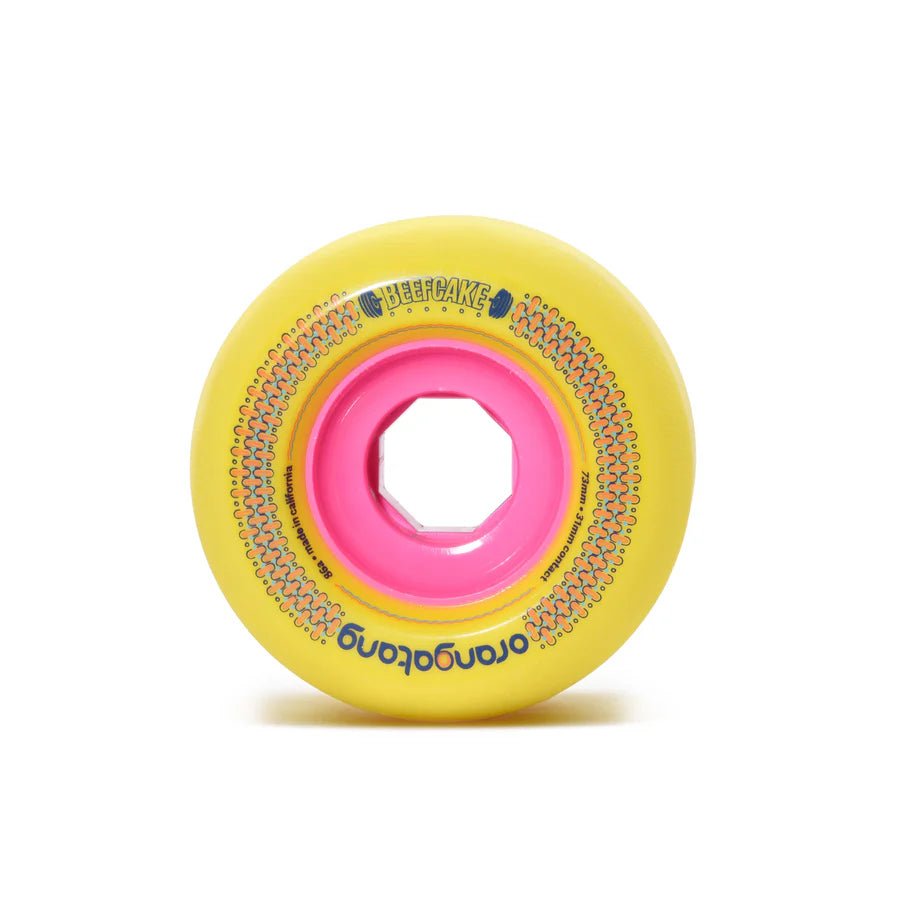 Otang 86a Beefcake 73mm (Yellow) - Skateboard - Wheels