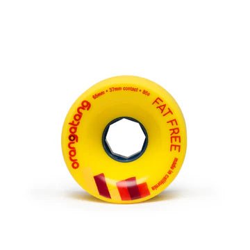 Otang 86a Fat Free 65mm (Yellow) - Skateboard - Wheels