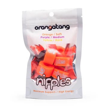 Otang Nipple Dbl Bar (Orange/Soft) Bushings - Skateboard - Bushings