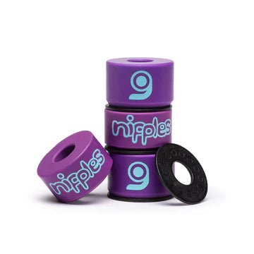 Otang Nipple Dbl Bar (Purple/Med) Bushings - Skateboard - Bushings