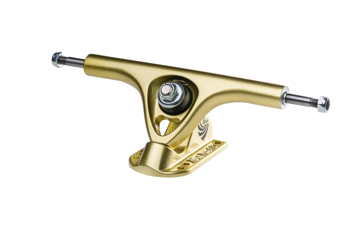 Paris Trucks Reverse Kingpin V3 50 Gold Satin 180mm - Longboard - Trucks