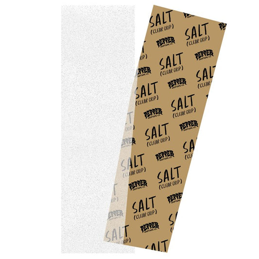 Pepper Salt Clear Griptape 9" Sheet - Skateboard - Griptape