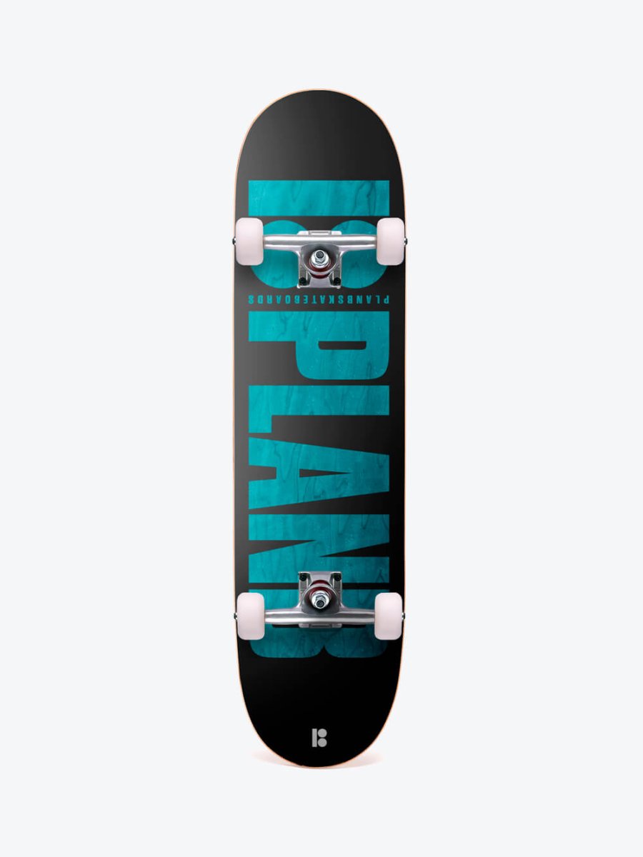 Plan B Classic Stain 7.25" Mini Complete - Skateboard - Completes