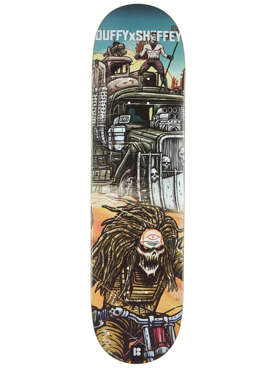 Plan B Supercharged Duffy x Sheffey 8.25"x31.77" Deck - Skateboard - Decks