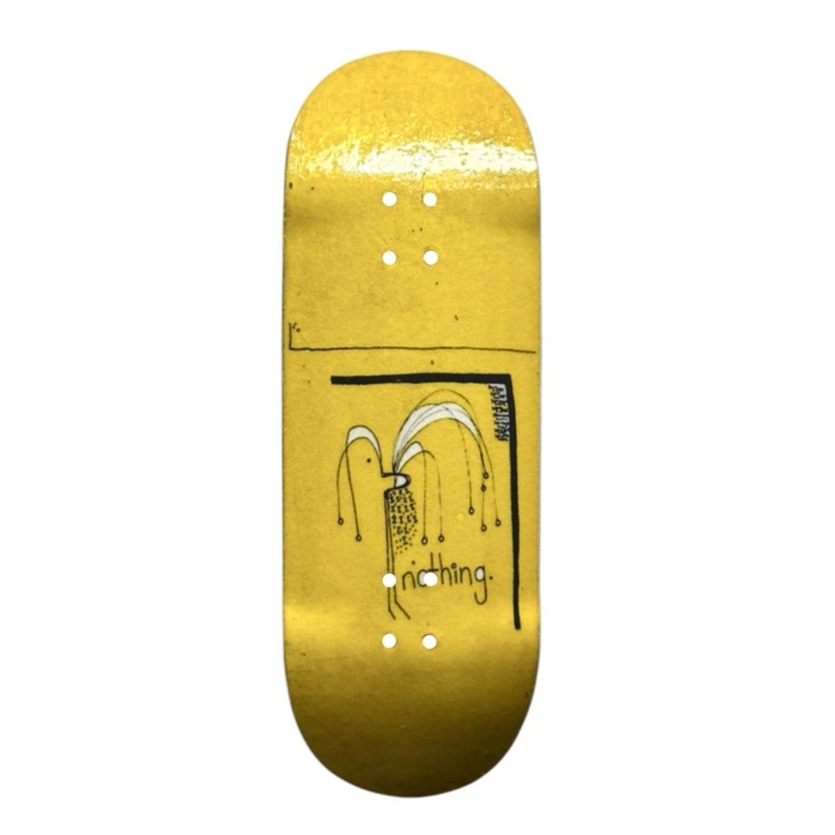 Plentychips 29mm rally - "good ol' fashion nightmare" Fingerboard Deck - Fingerboard - FB Decks