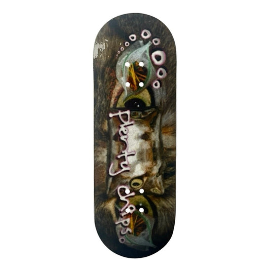 Plentychips 29mm Rally - "i cant sleep thinking you hate me" Fingerboard Deck - Fingerboard - FB Decks