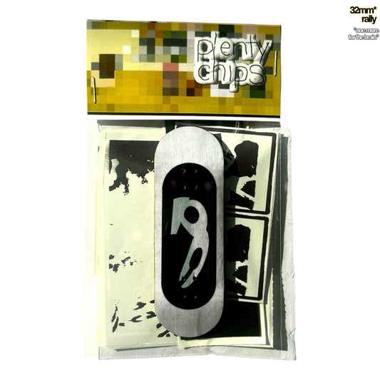 Plentychips 32mm rally - "one more for the brain" Fingerboard Deck - Fingerboard - FB Decks