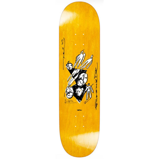 Polar Team 8.0" Alv Soul Portrait Skateboard Deck - Skateboard - Decks