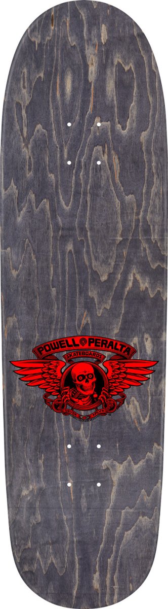 Powell Peralta Hot Rod Flames 9.375" Reissue Skateboard Deck Light Blue Foil - Skateboard - Decks