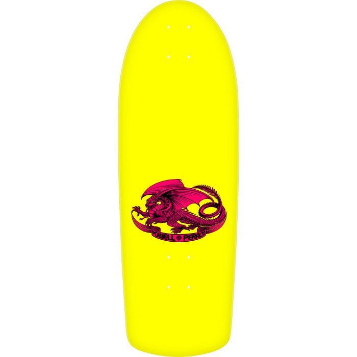 Powell Peralta OG Ripper Reissue 10" Skateboard Deck Yellow Veneer Skateboard Deck - Skateboard - Decks