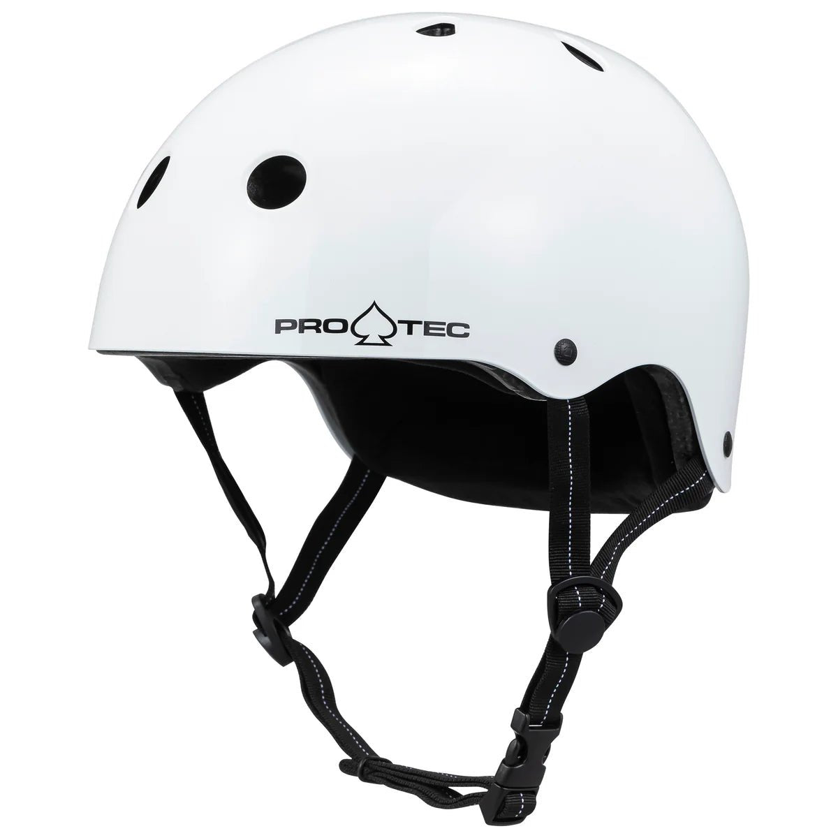 Pro - Tec Low Pro Gloss White - Gear - Helmets
