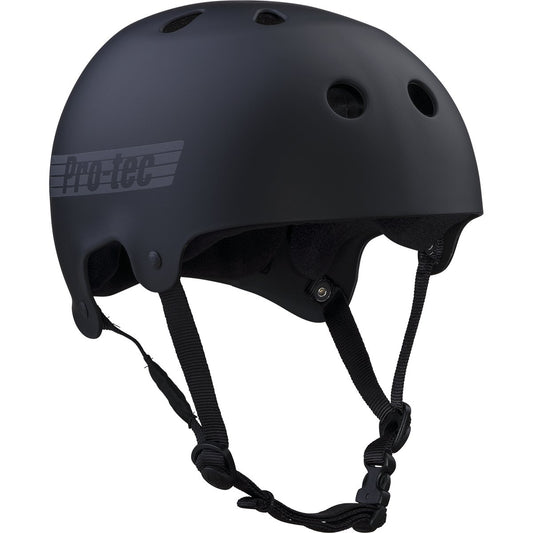 Pro - Tec OS Bucky Matte Black Reflective Helmet - Gear - Helmets