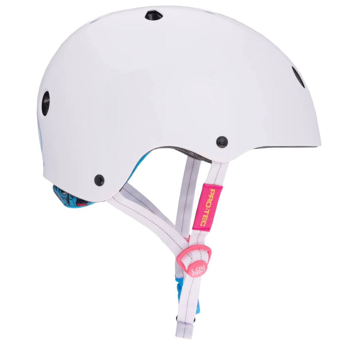 Pro - Tec Santa Cruz Signature (White Gloss) - Gear - Helmets