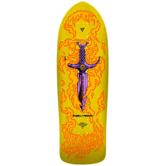 PW/L Bones Brigade Guerrero (Yellow) Series 15 Reissue Deck - Skateboard - Decks