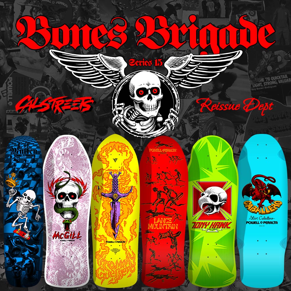 PW/L Bones Brigade Guerrero (Yellow) Series 15 Reissue Deck - Skateboard - Decks