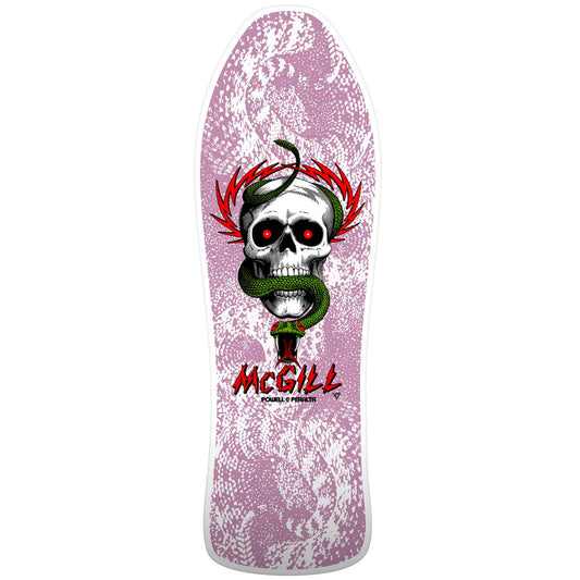 PW/L Bones Brigade McGill (White) Series 15 Reissue Deck - Skateboard - Decks