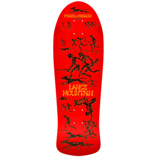 PW/L Bones Brigade Mountain (Red) Series 15 Reissue Deck - Skateboard - Decks