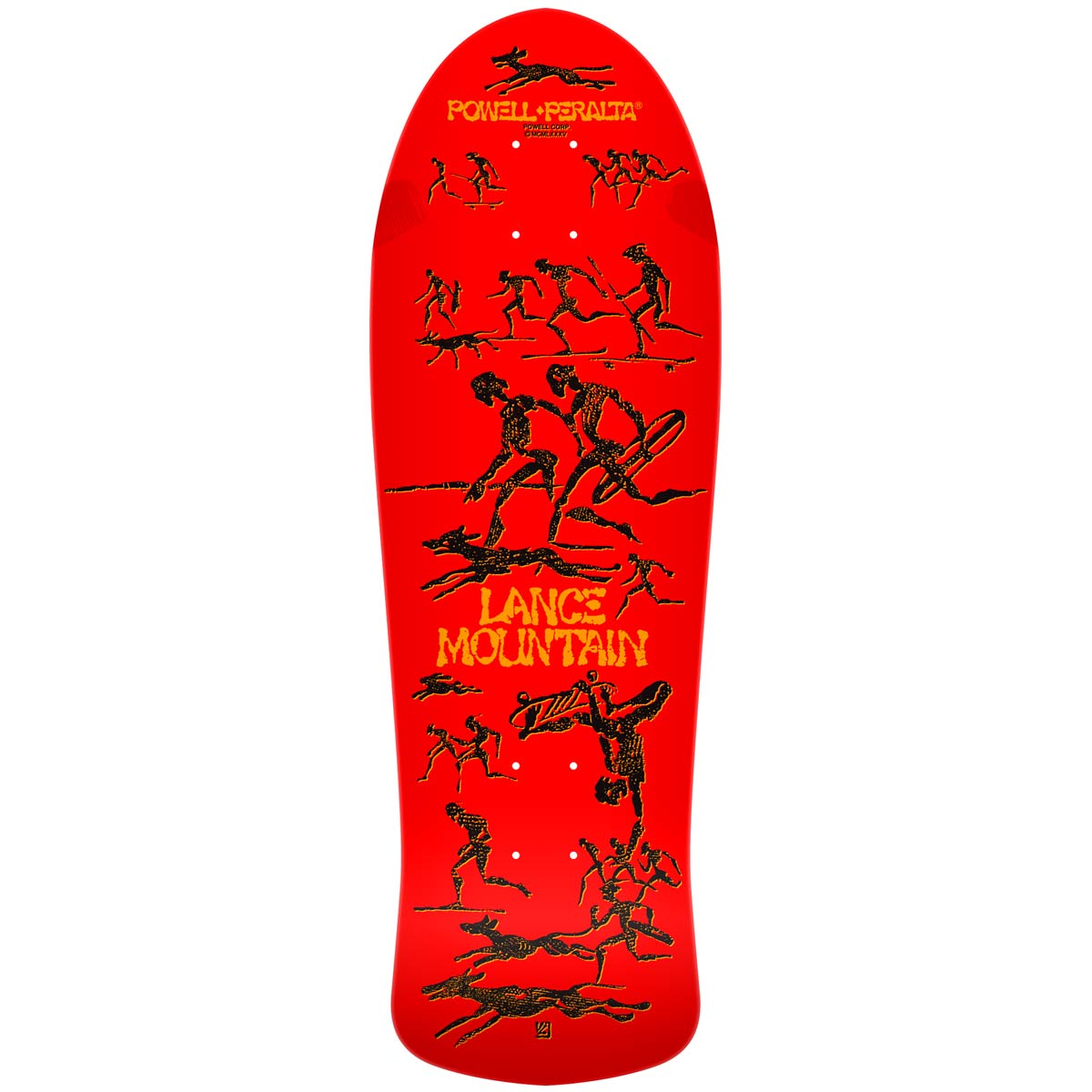 PW/L Bones Brigade Mountain (Red) Series 15 Reissue Deck - Skateboard - Decks