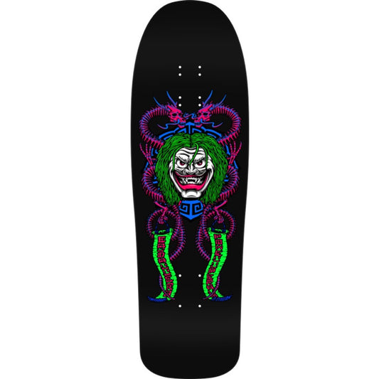 PW/L Caballero Mask (Blacklight Foil) 9.75" Deck - Skateboard - Decks