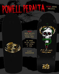 PW/L OG McGill (Black) McTwist 40th Deck – Status Skateshop
